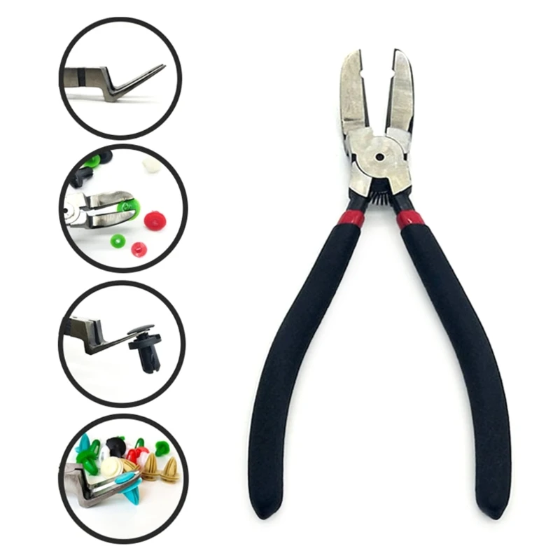 Car Push Trim Clip Cutting Pliers Retainer Rivet Fastener Removal Pry Tool Multipurpose Diagonal Cutting Pliers