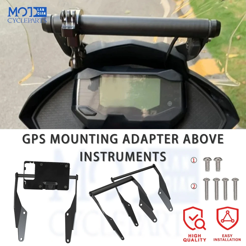 

For BMW G310GS G310R G310 GS 2017-2023 2022 2021 2020 Motorcycle GPS Phone Navigation Bracket Front Bar Phone Holder Mount Stand
