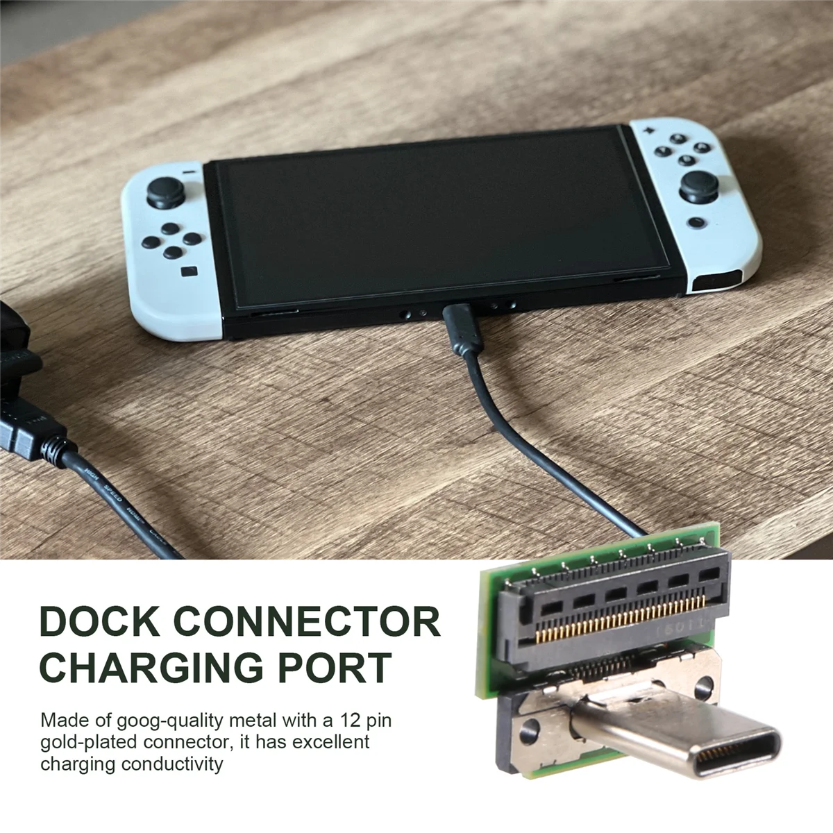 

Разъем Y14ADock, порт для зарядки, разъем USB типа C, совместимый с переключателем, док-станция, сменный компонент, штекер