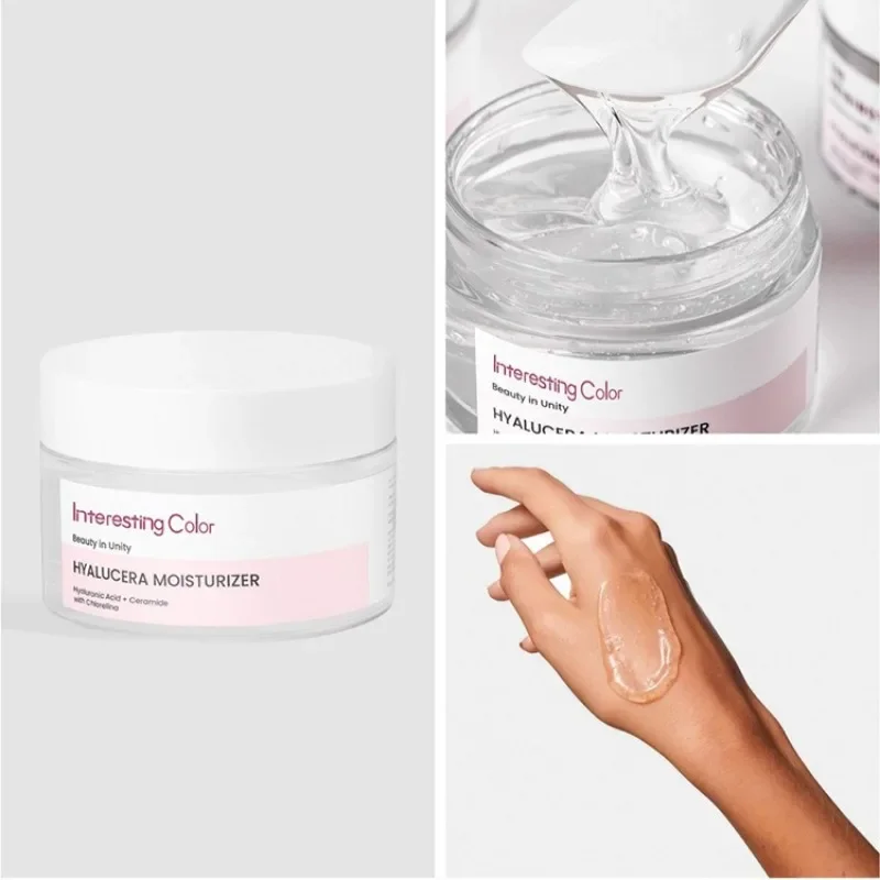 Face Foundation with Hyaluronic Acid Ceramide Gel for 24H Hydration and Luminous Skin, Moisturizing Makeup Base