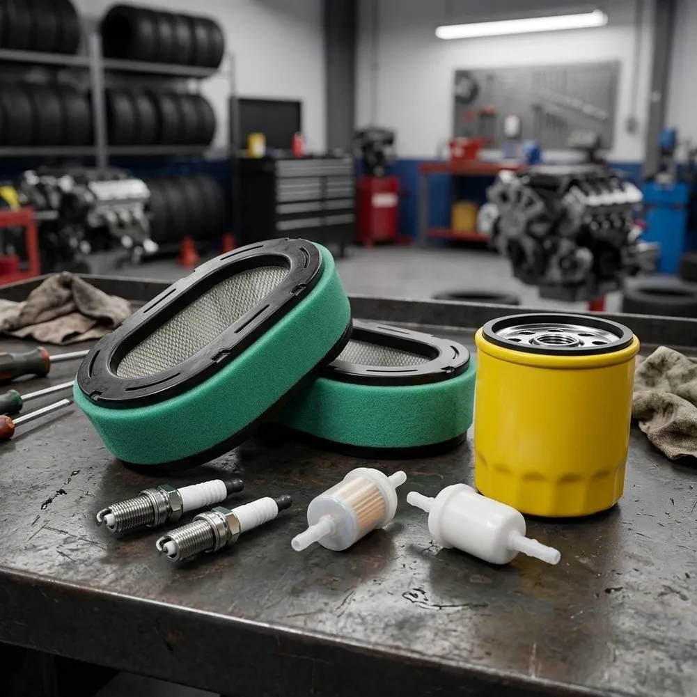 Maintenance for Kit Air Fuel Spark Kit As Shown 7000 for Series Filter Set Contains 2 Pre-cleaners Contains 1 Oil Filter