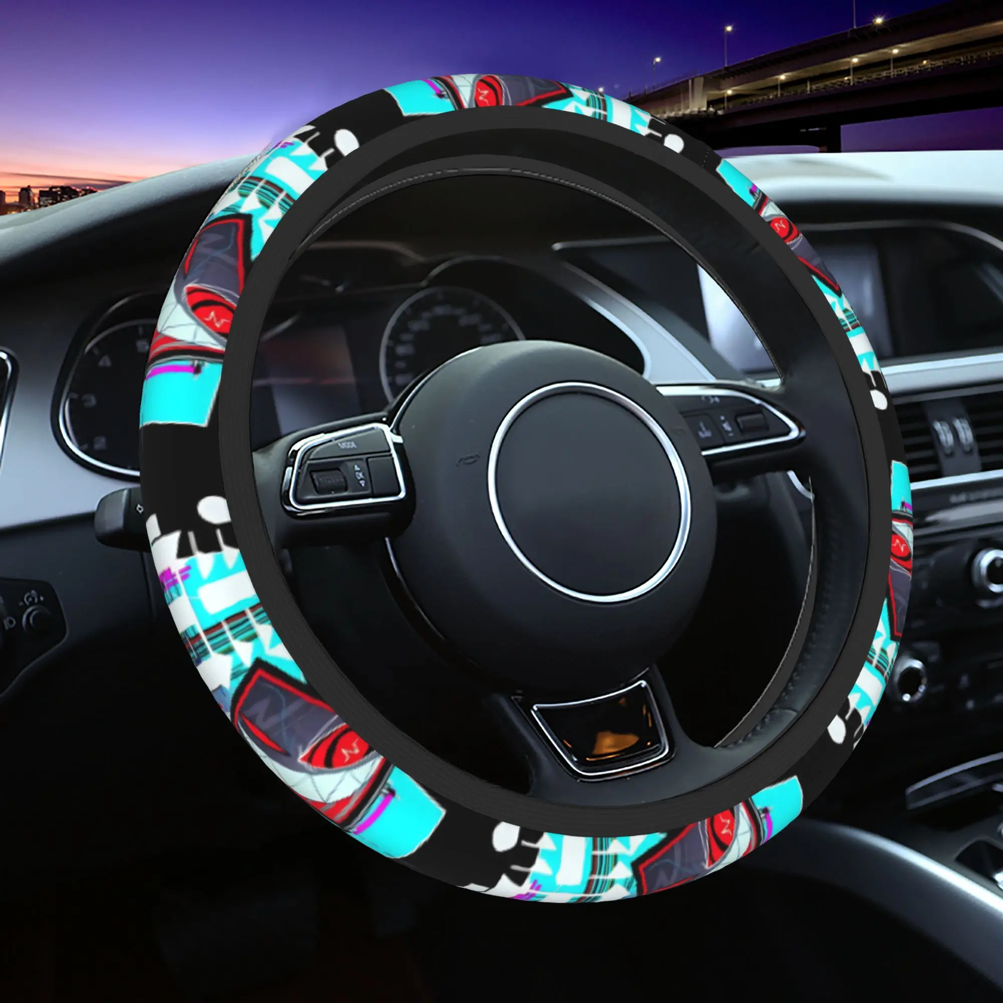 

37-38 Car Steering Wheel Covers Vox Universal Hazbined Hotels Braid On The Steering Wheel Cover Suitable Auto Accessories