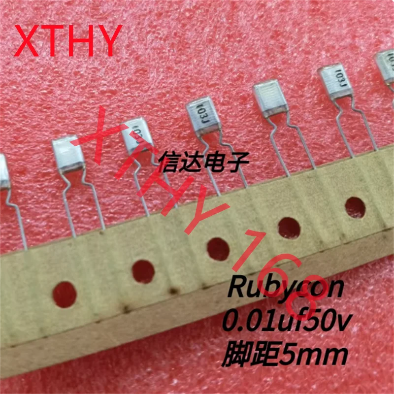 

Новый полипропиленовый пленочный конденсатор Ruby Rubycon 10nf50v 0.01uf50v 103/50v