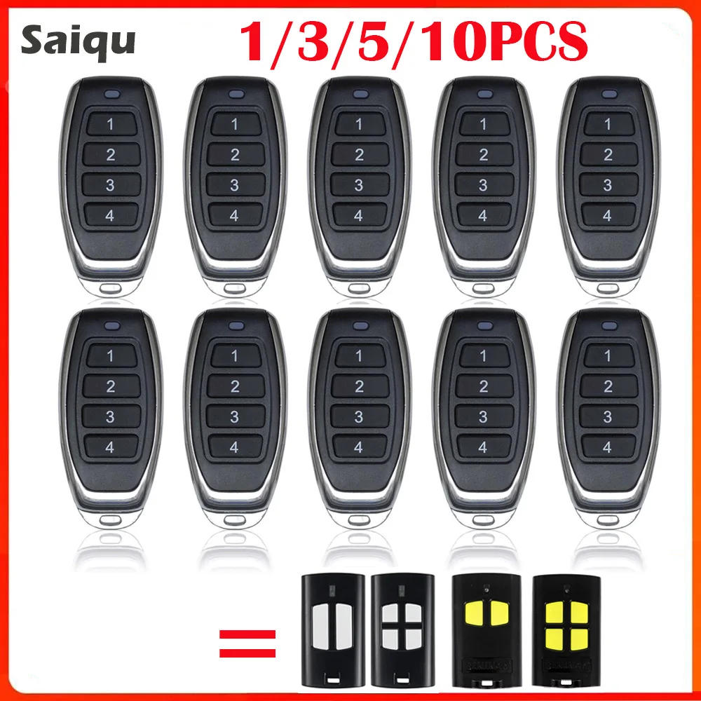 

Garage Door Remote Control 433.92MHz Hand Transmitter 10PCS Compatible With TO.GO TOGO 2VA 4VA 2WV 4WV