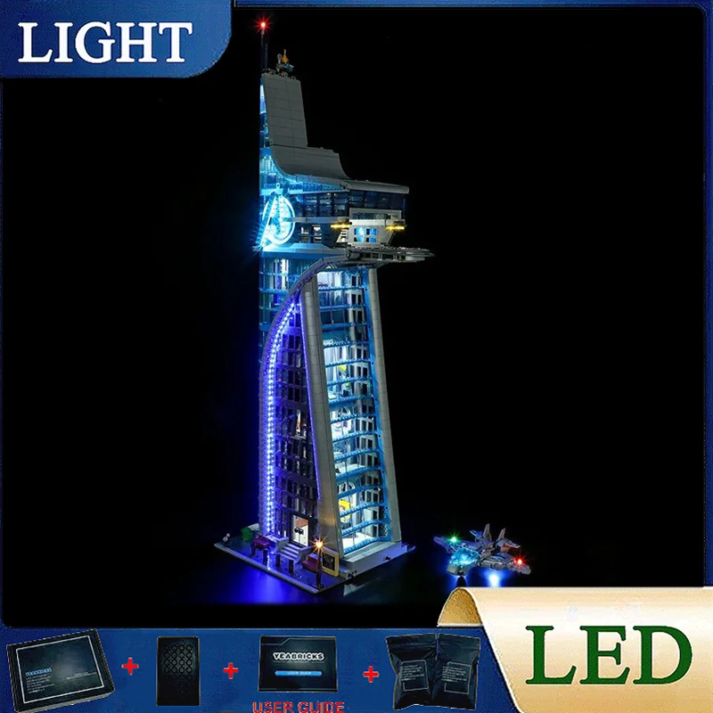 

DIY LED Light Kit For LEGO 76269 Tower Battle Building Blocks Brick Toy (Only LED Light,Without Blocks Model)