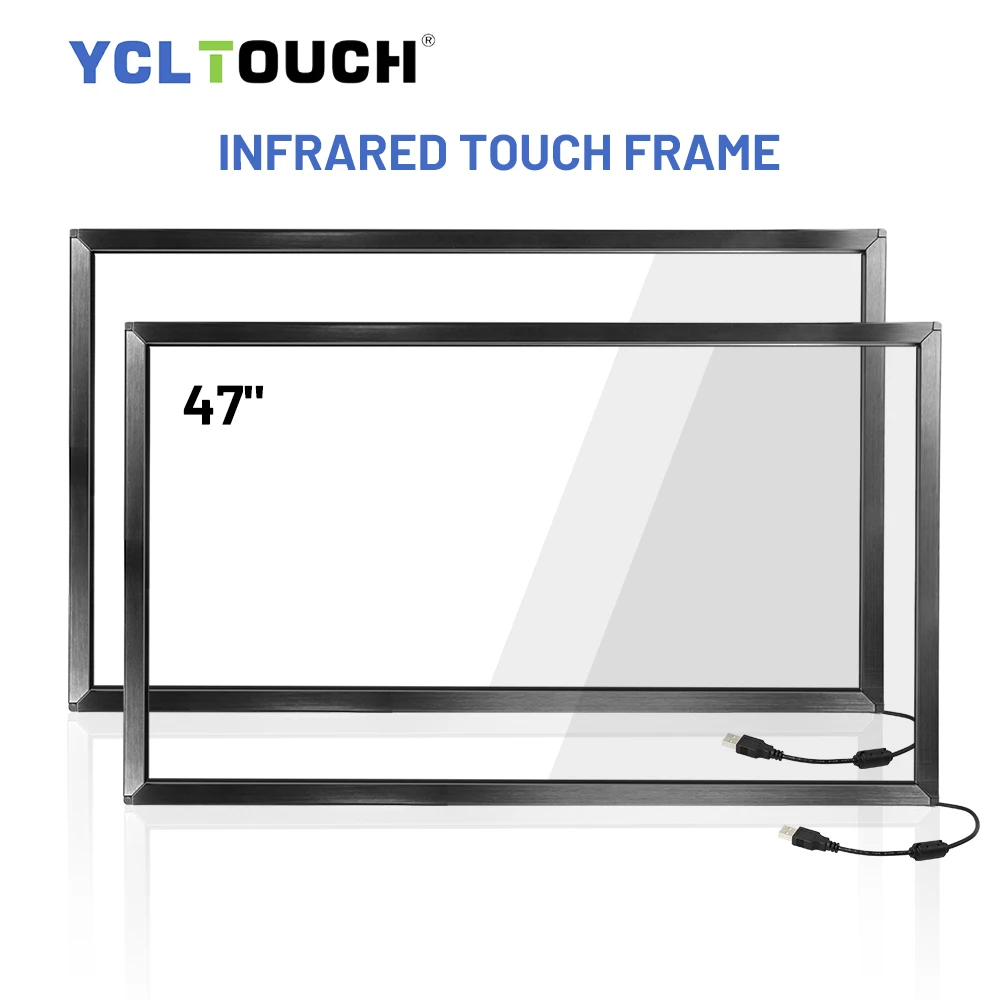YCL TOUCH 47 inch IR touch screen frame without glass 20 points for monitor