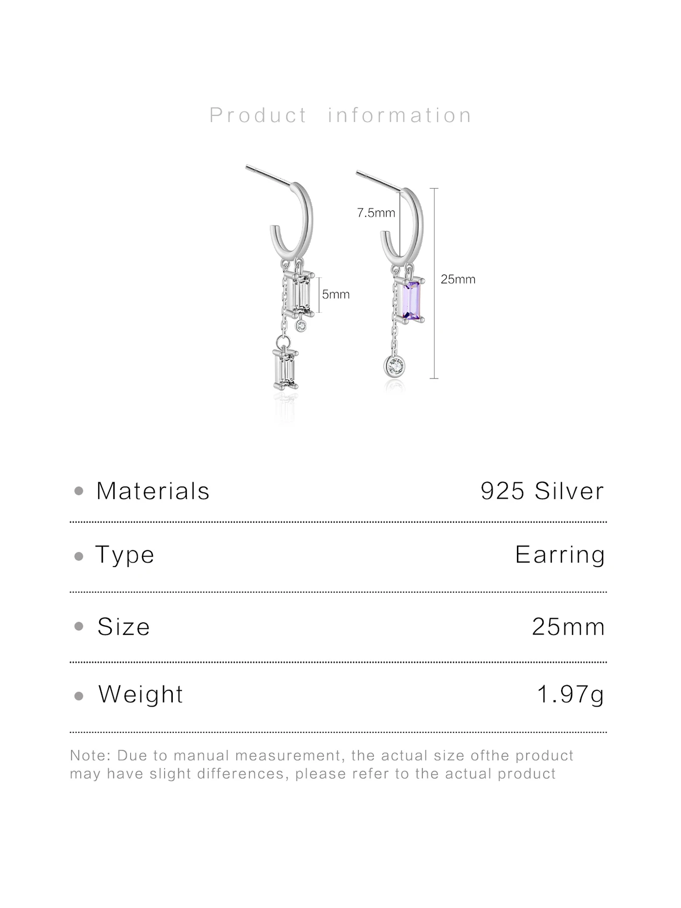 DPLAOPA 925 Sterling Silver Irregular Chain Drop Earring Pirecing 2024 Women Fine New Luxury Original Certified Gift Jewelry