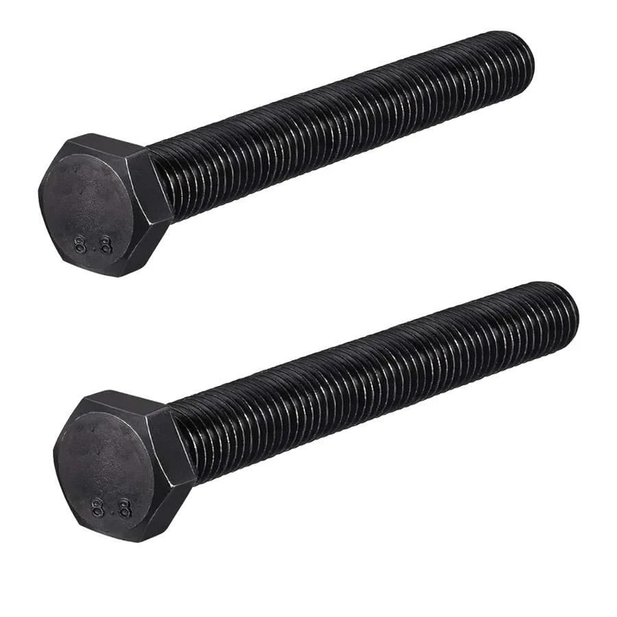 

M12 Hex Bolts M12x150mm Hex Bolts Carbon Steel Black Oxide M121.75 Hex Bolt Fully Threaded 8.8 Grade Hex Tap Bolts Metric Hexa