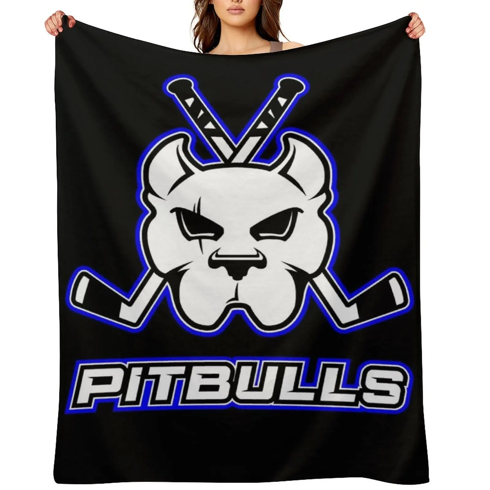 Bristol Pitbulls Throw Blanket Furrys Beach Fashion Sofas Soft Plush Plaid Bed Fashionable Bed covers Blankets