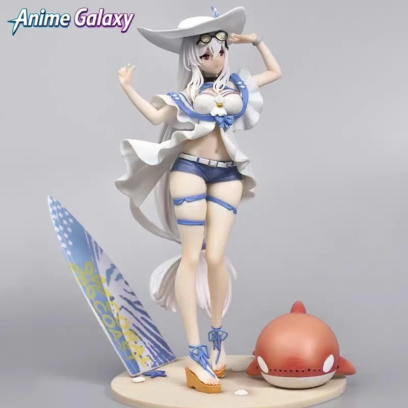 

Летний купальник Arknights Skadi Ver. Коллекционная фигурка аниме-персонажа, настольное украшение, подарок для фанатов игр и аниме, в коробке, статуэтка из ПВХ