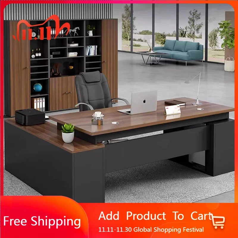 

Aesthetic Nordic Office Desk European Multifunctional Design Office Desk Conference Modern Escritorio Oficina Unique Furniture