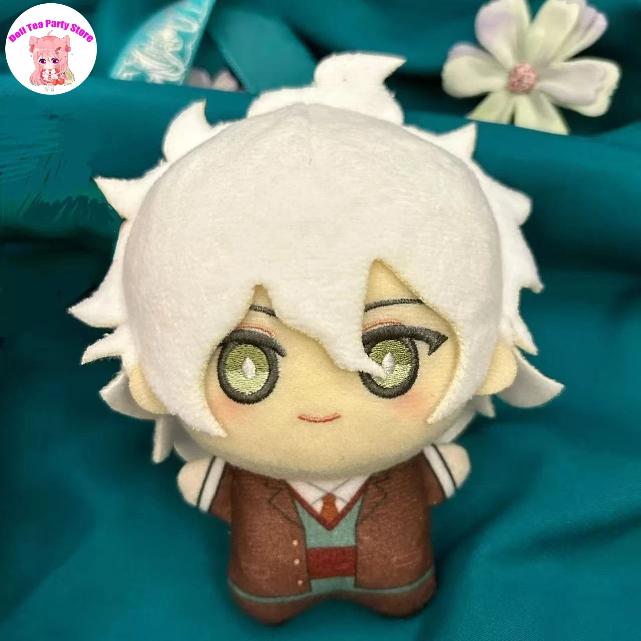 

Nagito Komaeda Anime Dolls Plush Doll Starfish Body Bag Pendant Cosplay Cute Anime Keychain Toy Girl Gift 10cm