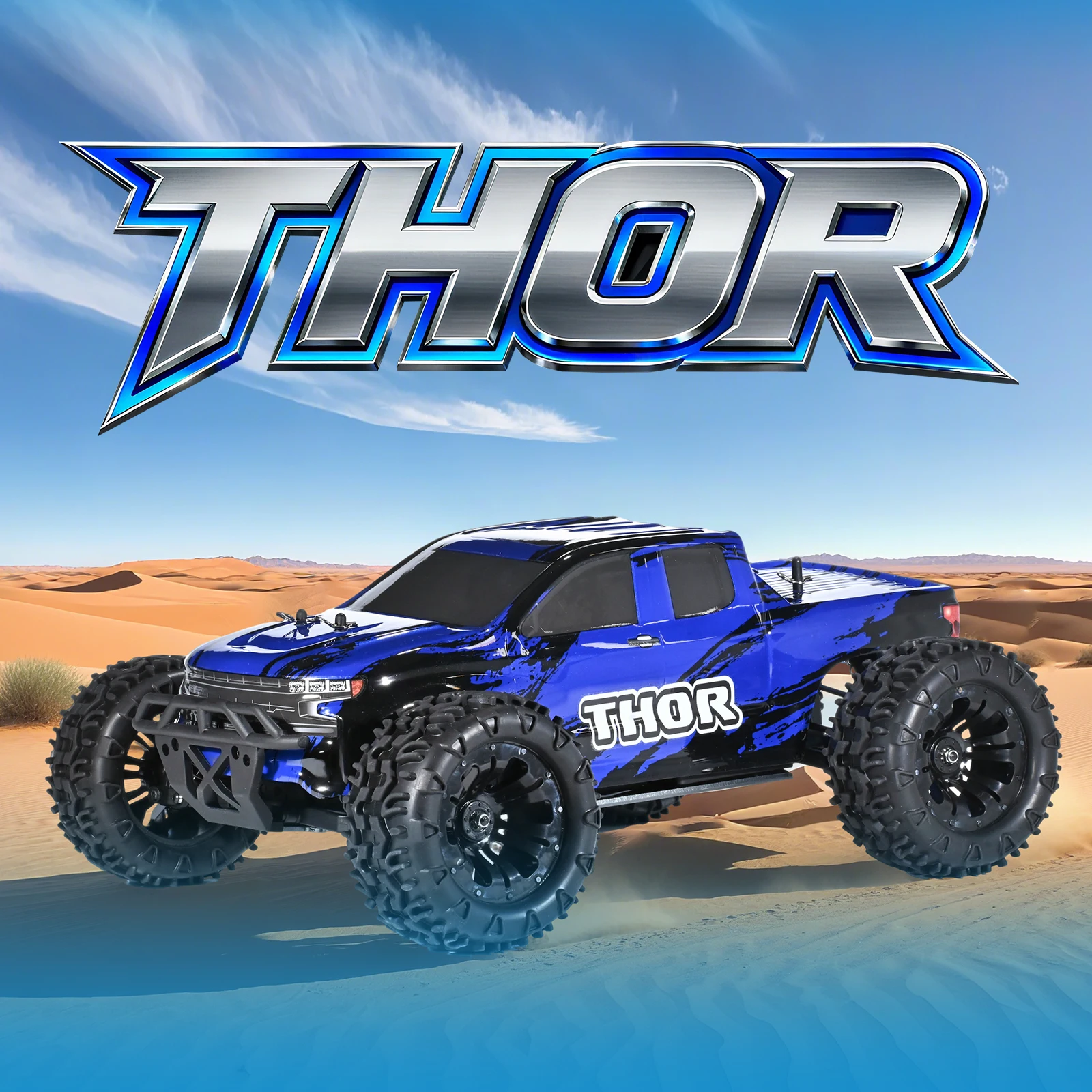 VRX Racing 1:10 Scale 4WD RC Car 2CH Remote Control