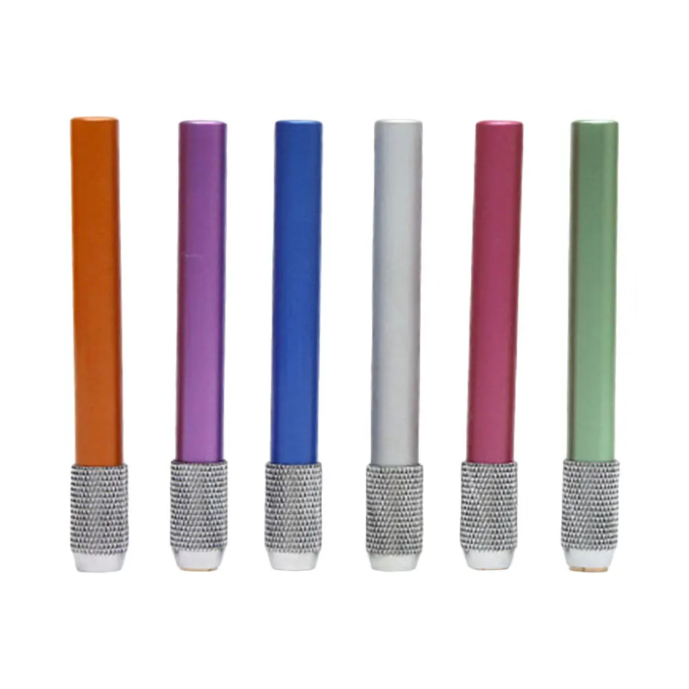 6Pcs Metal Pencil Extenders Extension Rods for Students Drawing Writing Tools Compact Pencil Holder DIY Art Accessory School