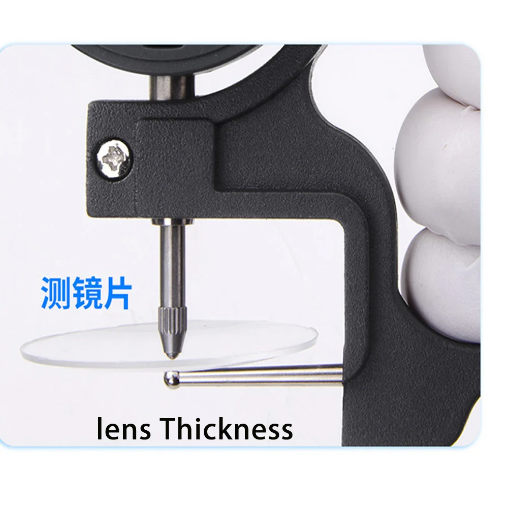 Thin tube Thickness Digital gauge Indicator 0.001mm high precision deep lens ball tips spherical surface cambered handheld
