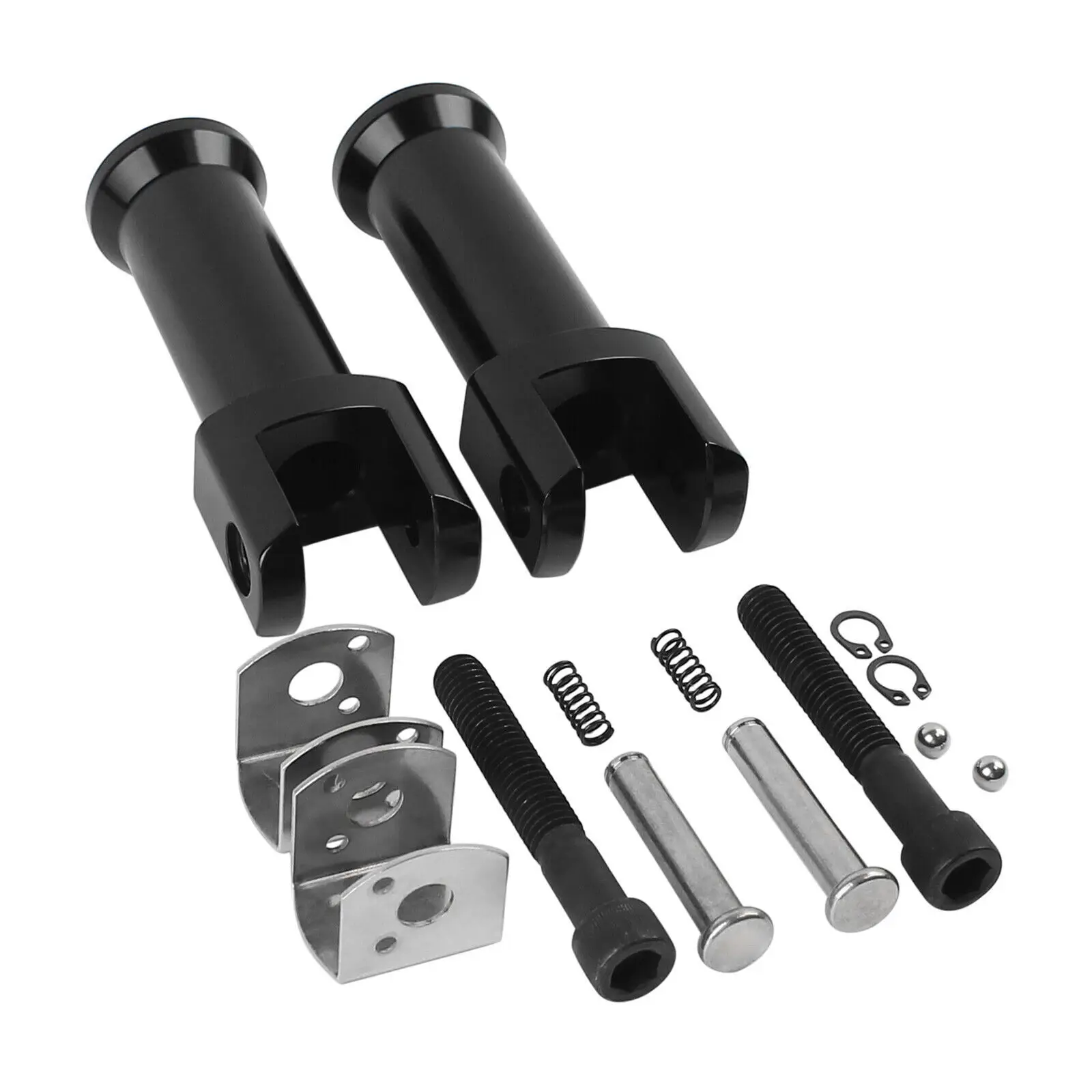 Motorcycle Rear Passenger Foot Peg Support Mount Kit For Harley Softail Fat Boy Street Bob FXBB Breakout 114 FXBRS 2018-2024