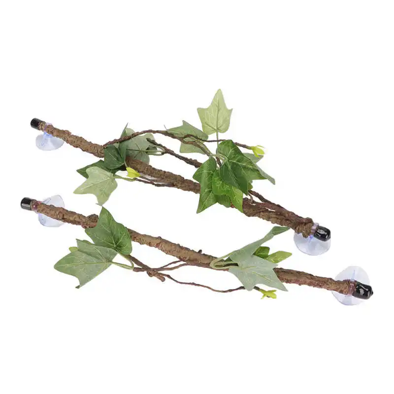 Reptile Vines High Simulation Reptile Corner Branch for Lizard