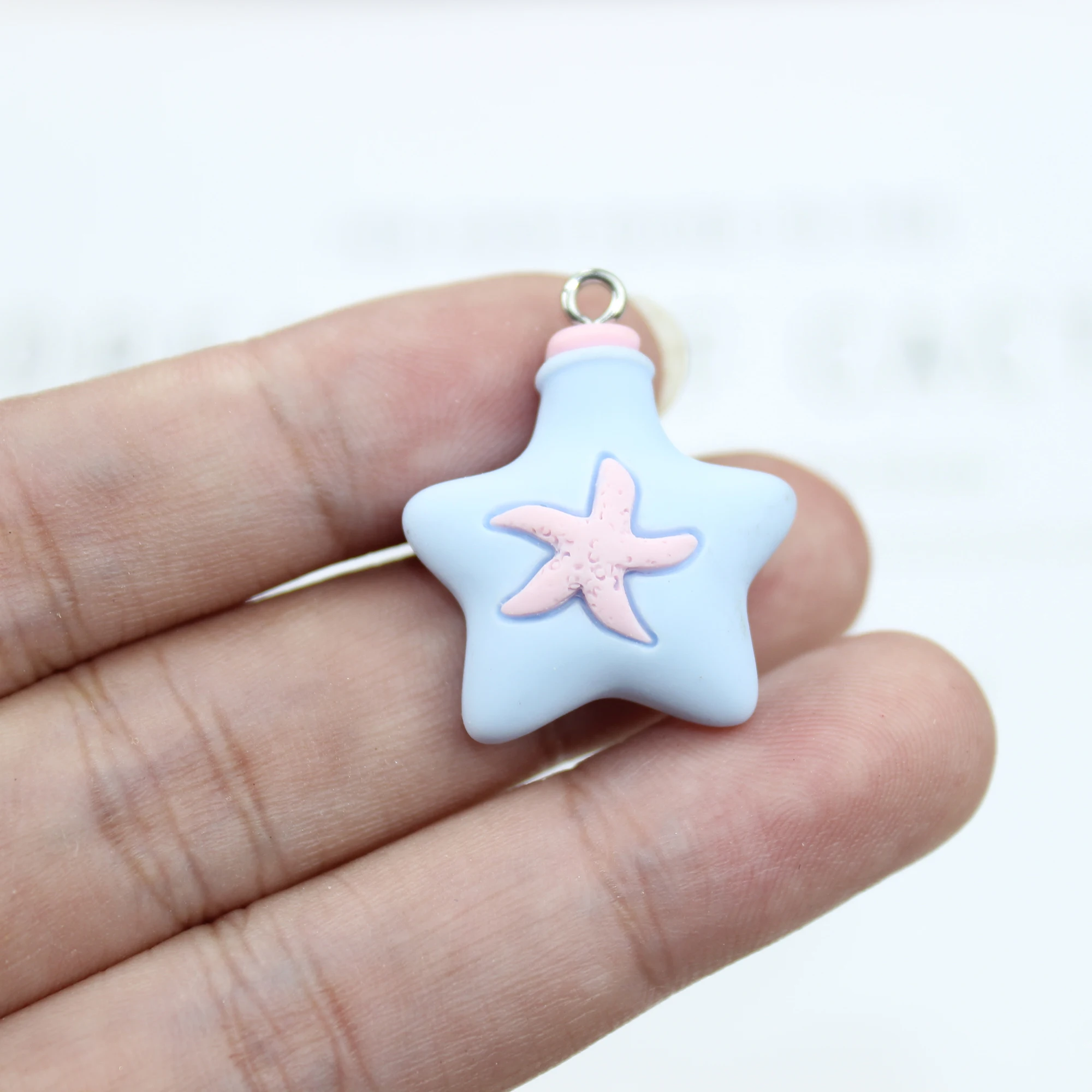 10Pcs/ Resin Lovely Colorful Crab Bird Fish Flatback Stone Figurine DIY Jewelry Making Necklace Earrings Hook Accessories