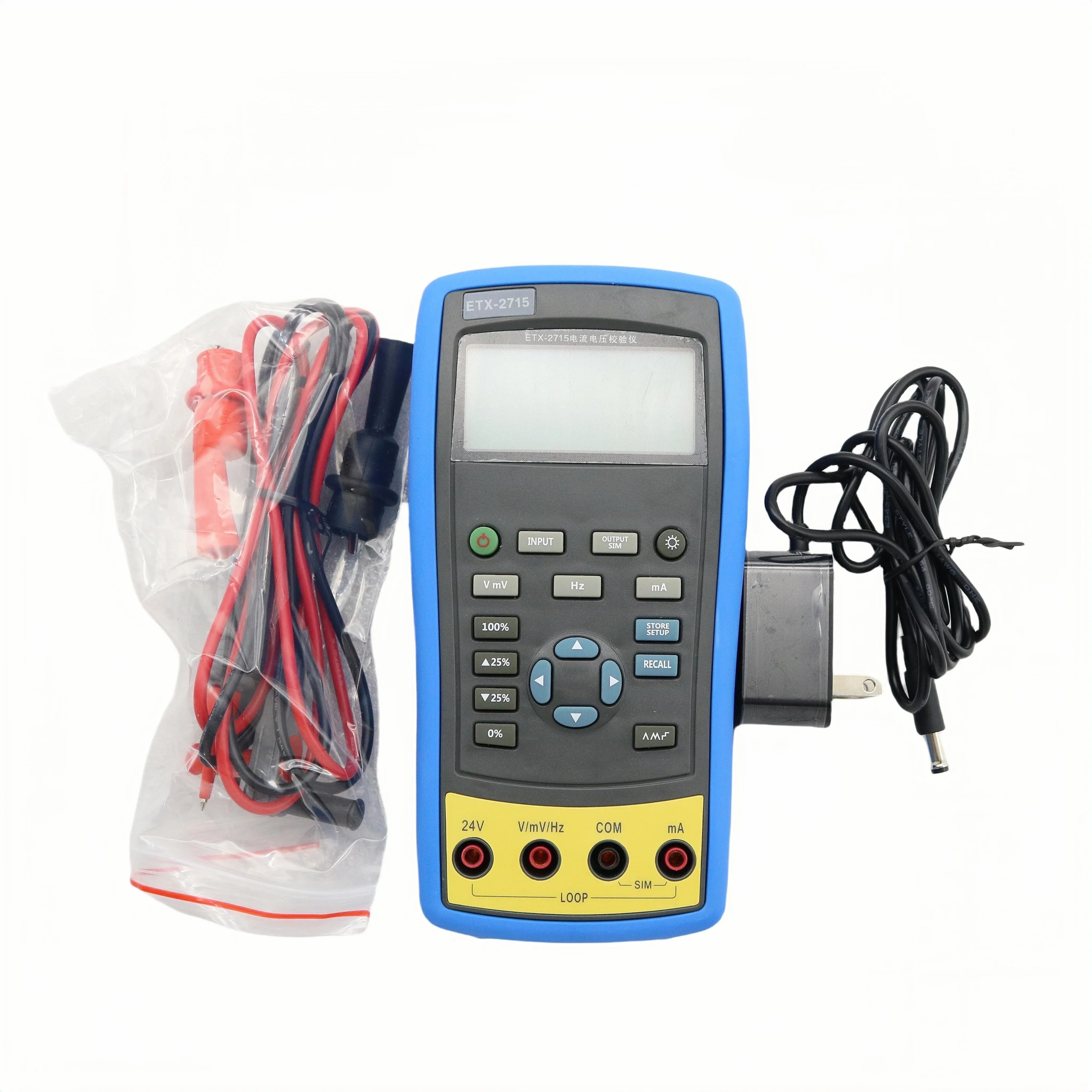 Multifuncional Process Calibrator Current Voltage Calibrator DC24V Test Instrument