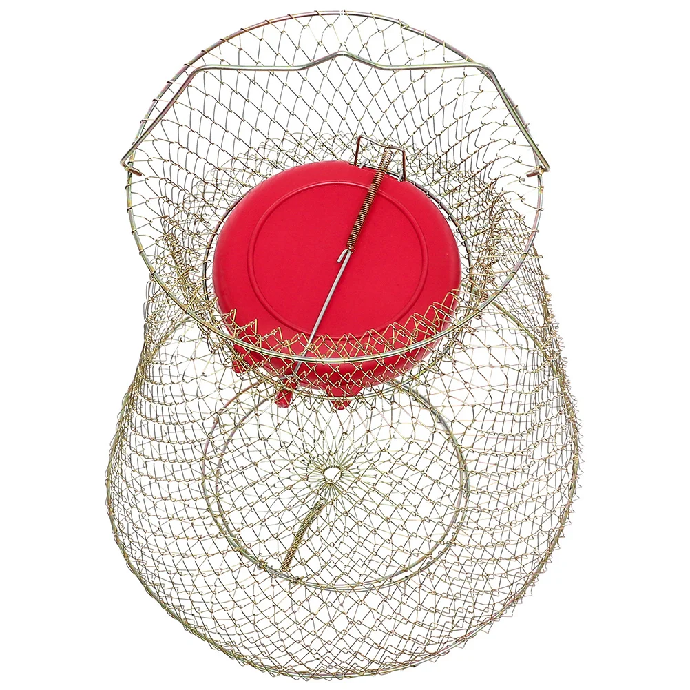 

Crab Basket Shrimp Fishing Guard Cage Protective Baskets Catch Iron Supply Cast Nets for Fishnets