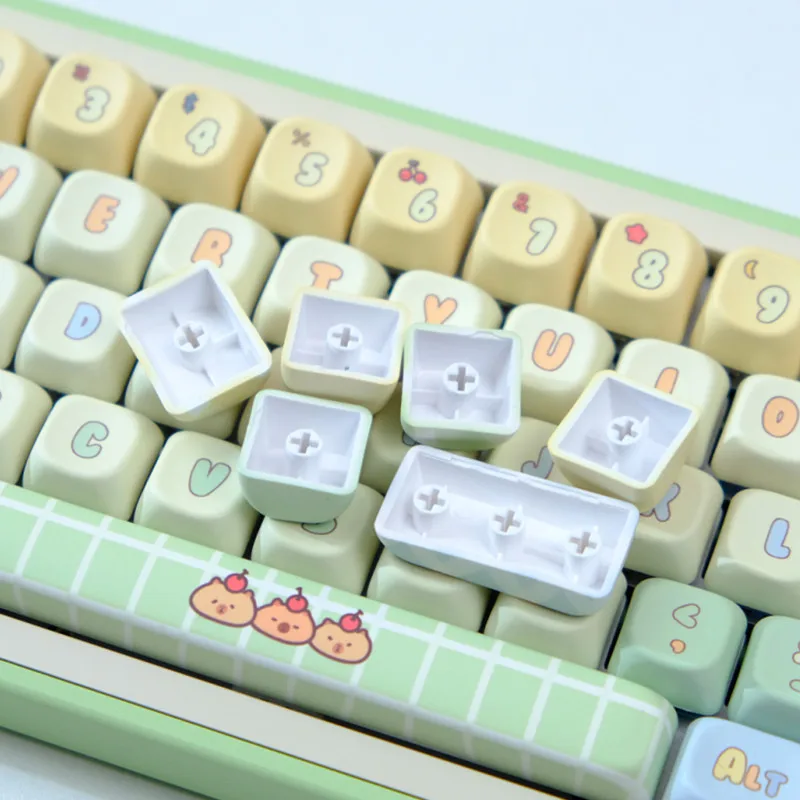 Imagem -06 - Pbt Material Outing Dye Sublimação Keycap Grupo 129 Key Foa Profile mx Switches Teclado Mecânico Gaming Outono
