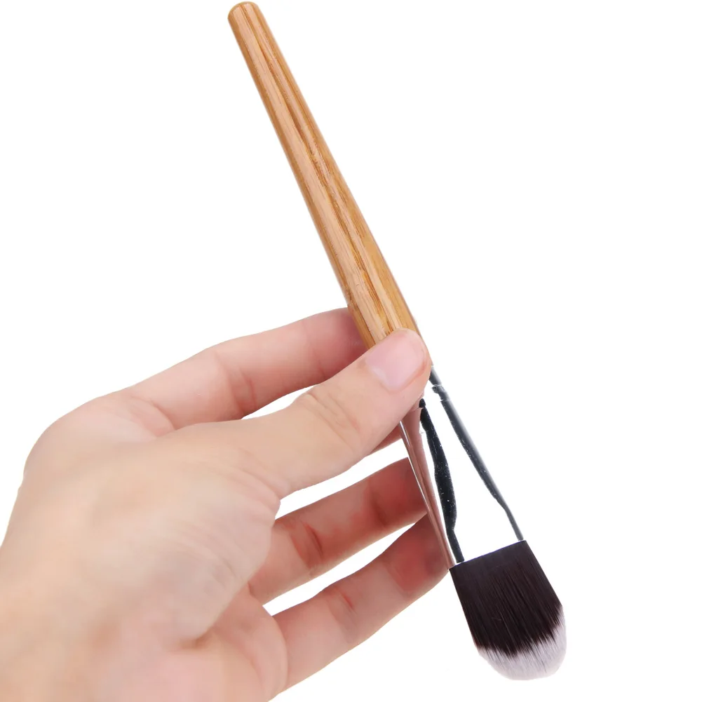 Foundationborstels Multifunctionele wasbare maskers Borstel Bamboe handvat Herbruikbaar Valentijnsdagcadeau voor vrouwen Gezichtsschoonheidstool