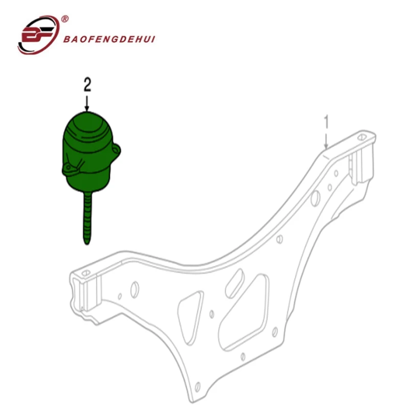 Motor Mounts For Car Hydro Bearing Engine Support Left=Right 99737504906 For Porsche Turbo Carrera 911(997) 3.6L 3.6T 3.8L