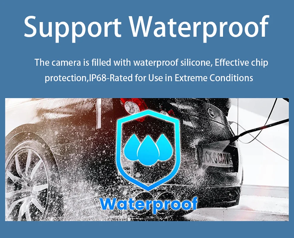 Gute Nachtsicht-Super-Mini-Rückfahrkamera mit wasserdichter IP68-Rückfahrkamera – Detail 4