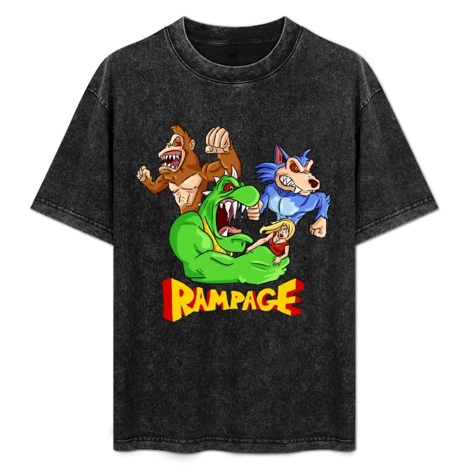 

Rampage T-Shirt Plus Size Loose Short Sleeve Top