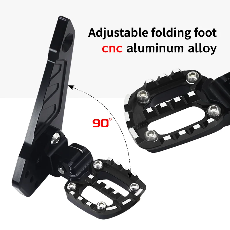 XADV Motorcycle Passenger FootPegs Rear Foot Pedal Folding Footrests Foot Pegs Stand For X-ADV 750 xadv750 2021 2022 2023 2024