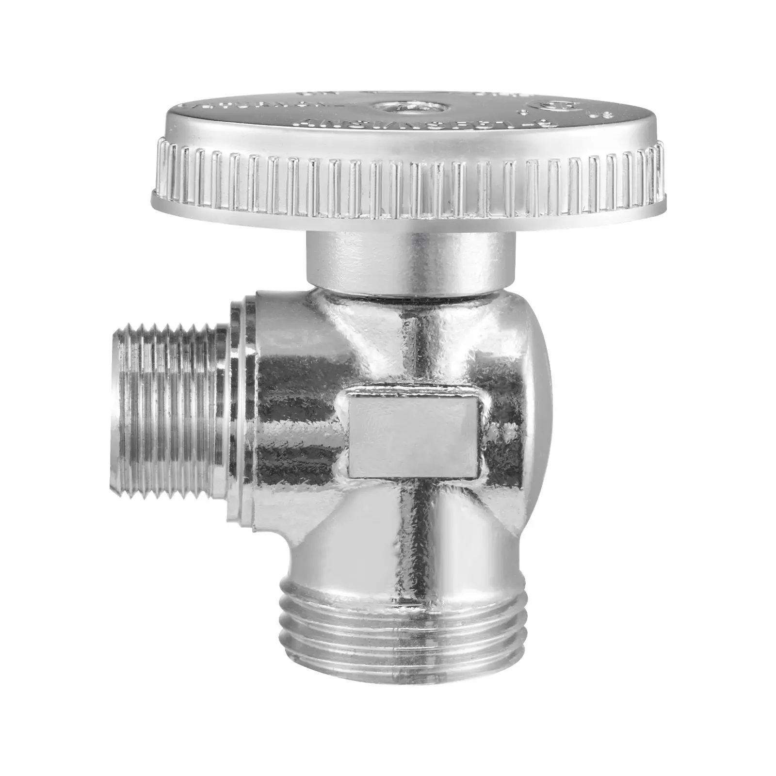 10-Pack Angle Stop Valve, 1/4 Turn Water Shut Off Valves, 1/2
