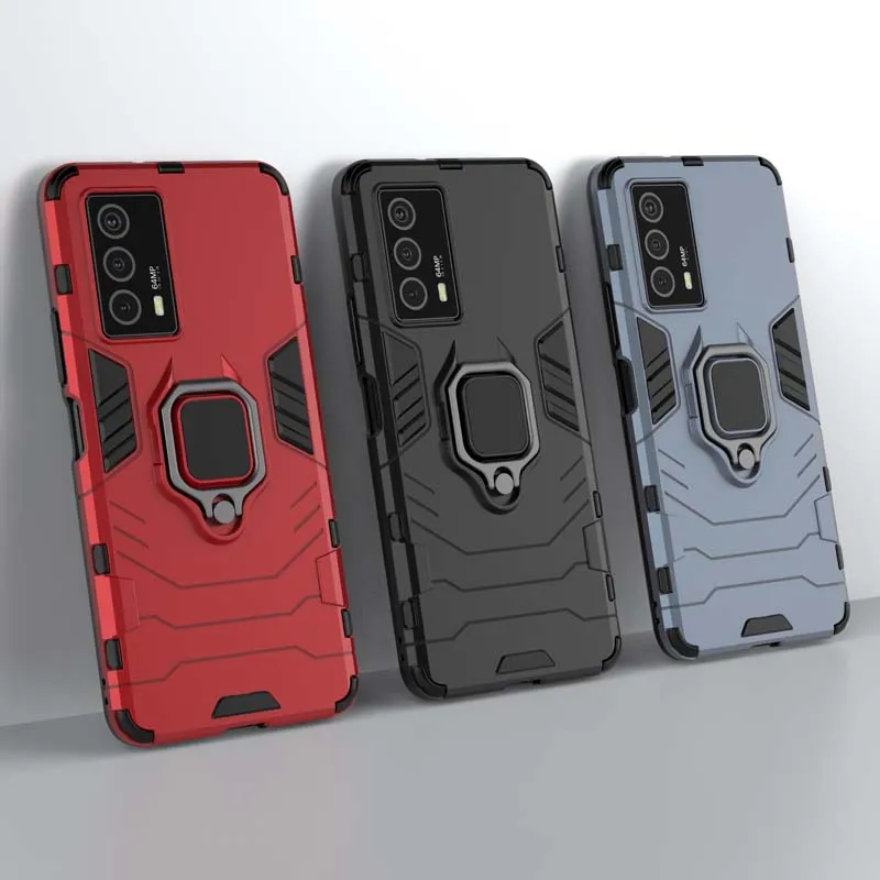 Shockproof Case For Vivo iQOO Neo 3 5S 5 Lite 7 8 9 SE Z1 Z1X Z3 Z5 Z5X U1 U1X U3 U3X U5 Pro 5G Cover Bumper Armor Back Coque