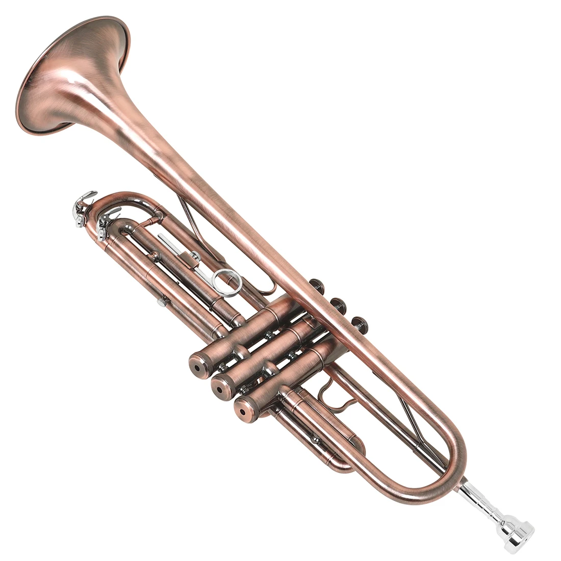 SLADE Bb Trumpet Red Antique Tube Trumpet Professional Brass