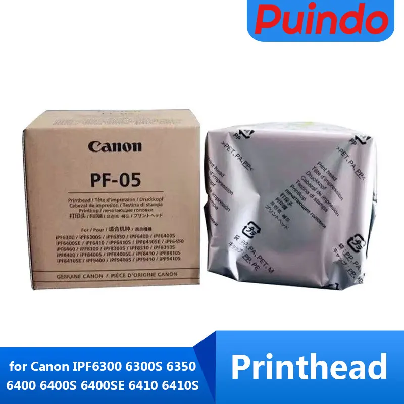 

Original new PF-05 Printhead for Canon IPF6300 6300S 6350 6400 6400S 6400SE 6410 6410S 6410SE 6450 6460 Printers Accessories