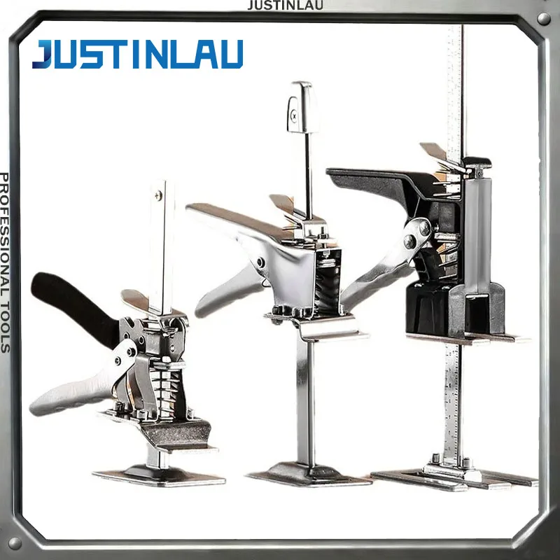 

JUSTINLAU 1PC Manual Adjustment Lifting Cabinet Board Lifting Energy Saving Arm Jack Door Panel Tile Height Adjuster Manual Tool