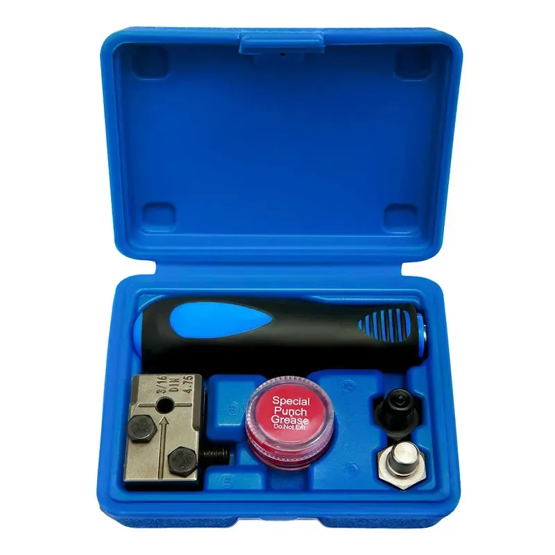 for Brake Tube Flaring Tool Set 4.75mm DIN SAE Copper Pipe Expander Reamer Kit Automotive Hydraulic Line Repair Double Flare