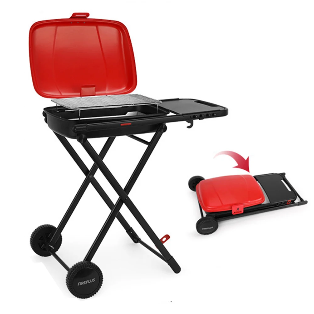 

Outdoor Charcoal Grill Portable Folding BBQ Grill for Home Patio Camping Picnic Backyard Cooking grill