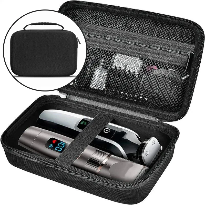 New Quality Hair Clipper Storage Bag Beard Trimmer Organizer Storage With Inner Net Bag For Grooming Kit (Bags Only)