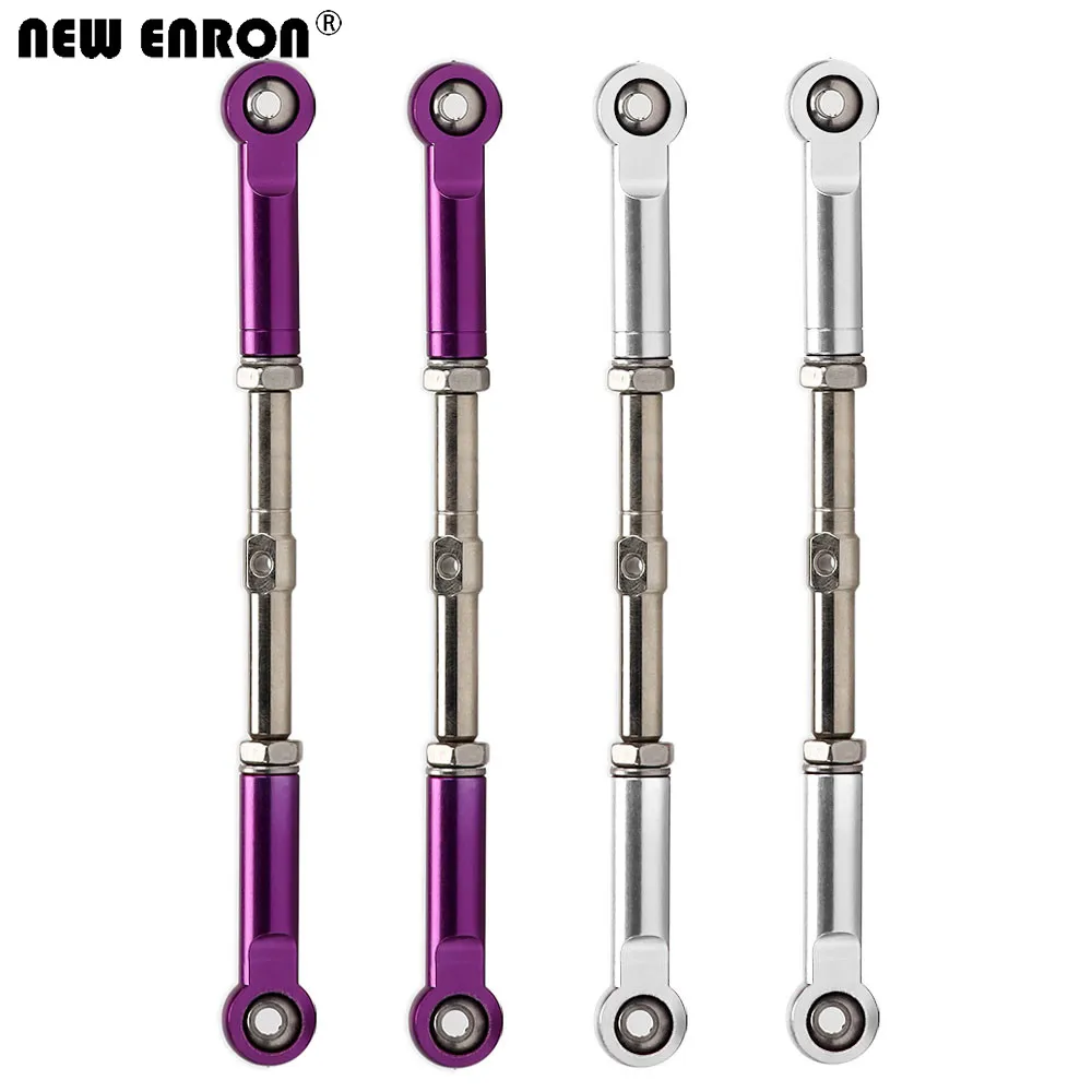 NEW ENRON Harden Steel Adjustable Turnbuckles Push Rod 93535 2Pcs for RC Car 1/8 HPI Savage Flux 2350 X XL 4.6 5.9 2.4 5SC 21 25