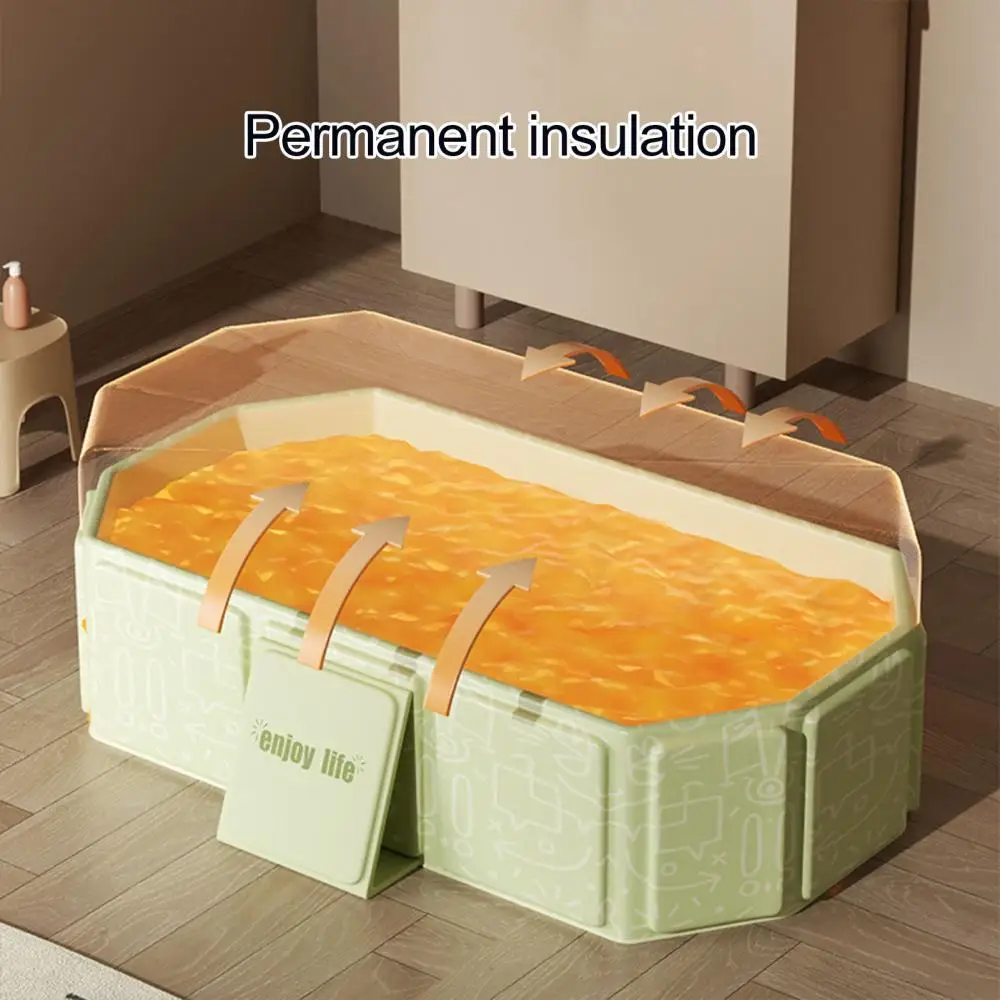 75*70cm Foldable Bathtub Large Toddler Bath Basin With Drainage System Adjustable Support Angle Baby Tub Portable Shower Toy
