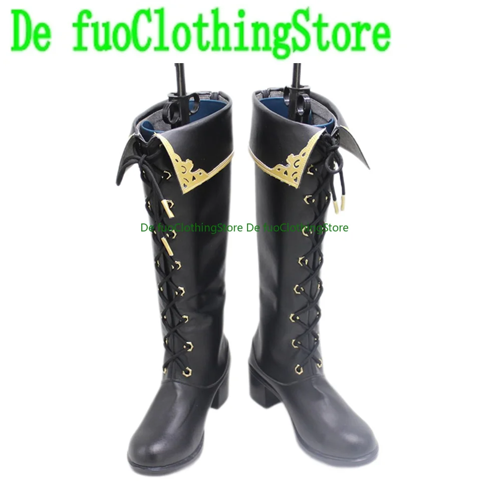 รองเท้าคอสเพลย์ Defuo Virtual You holostars รองเท้าบูทสำหรับเกม อนิเมะ ฮาโลวีน คริสต์มาส ร้านขายรองเท้า