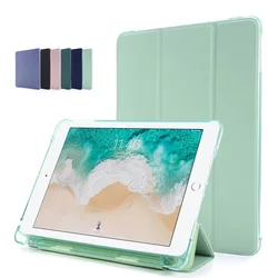 For iPad 10th 9th 8th 6th Generation Case With Pencil Holder Smart Cover For Funda iPad 9.7 10.2 Air 11 6 5 4 2 iPad 6 7 8 9 10