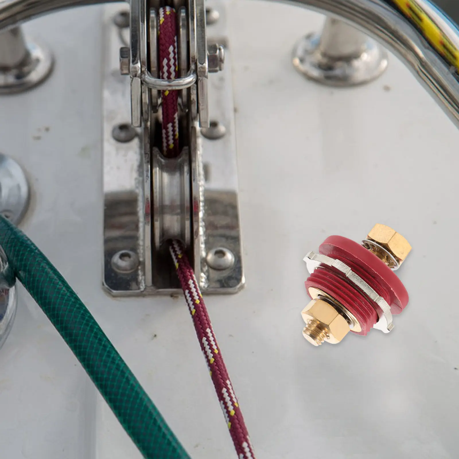 

Thru Panel Power Terminal Connector Replacement Standard Stable Yacht Charging Pile Connector Salt Spray Resistant