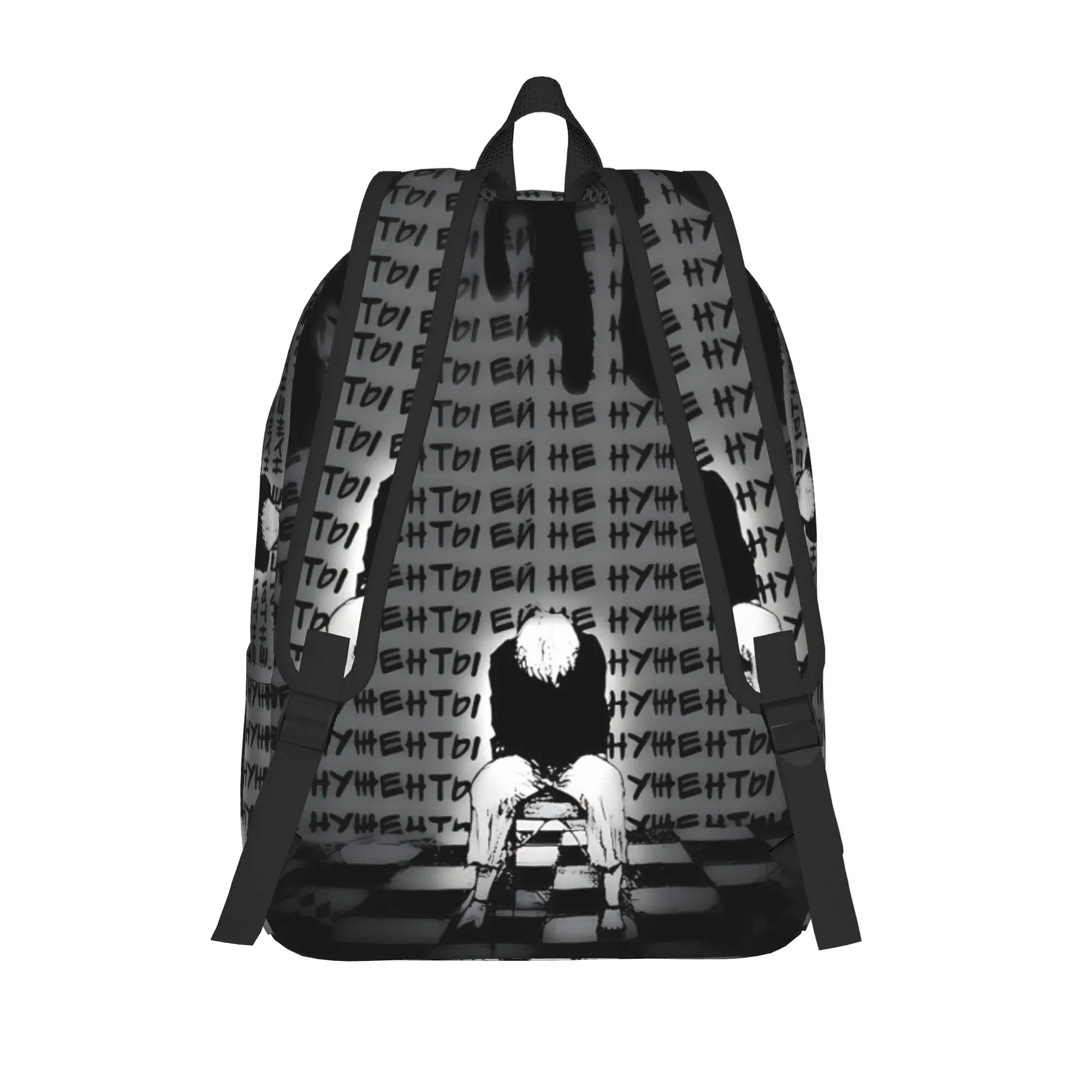 Fashion Halloween Tokyo Ghoul Kaneki Backpack  Mochilas Solid For Work Sturdy Shoulder Rucksack