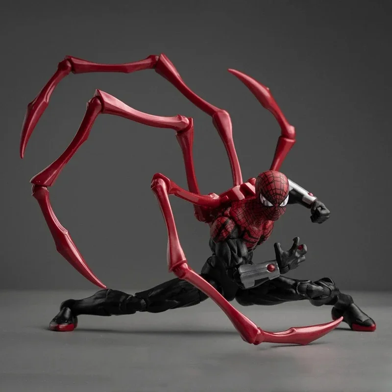 

Golden Claw Spider-Man Zhang Parker figurine trendy toy model collectible gift with articulated joints for boys to collect