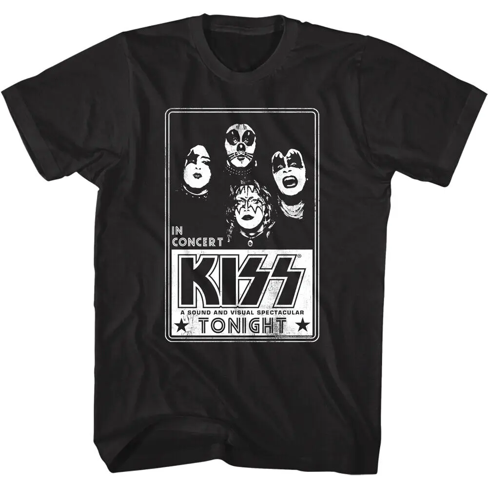 

Kiss Concert Tonight Men's T-Shirt NYC Rock Band OFFICIAL Merch