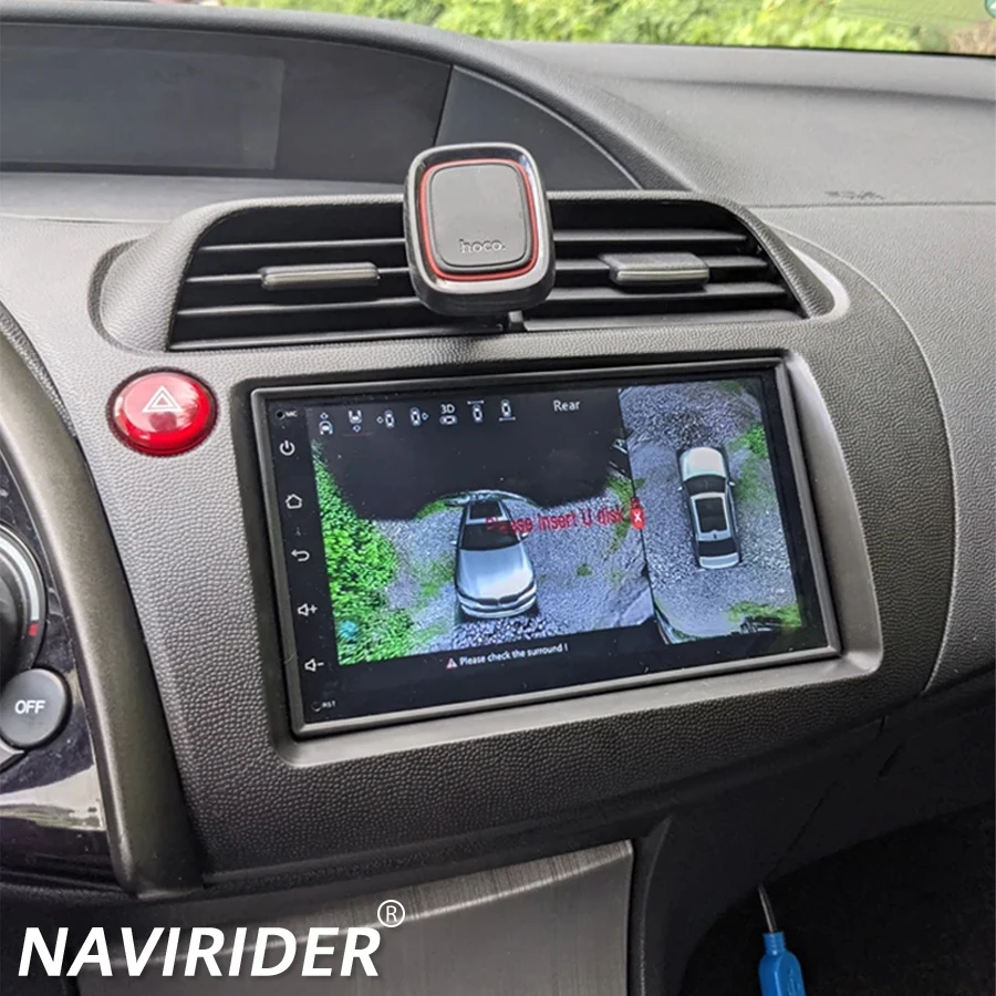 Auto Radio Stereo Für Honda Civic Fließheck 2006-2011 Android Multimedia Video Player Auto GPS Navigation Carplay Audio Kopf einheit