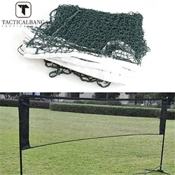 Standard Badminton Net Indoor Outdoor Sports Volleyball Training Portable Tennis Badminton Square Net 6.1M*0.79M