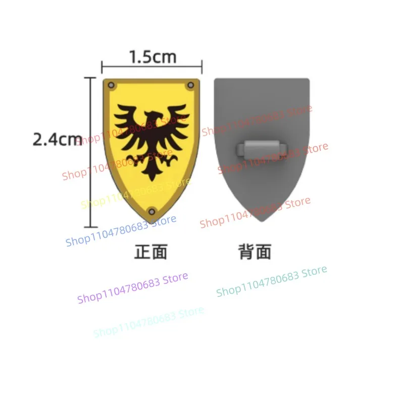 MOC اللبنات بلاك هوك التنين درع عباءة التجمع نموذج تمثال أنيمي الكرتون ملحق لعبة هدية عيد