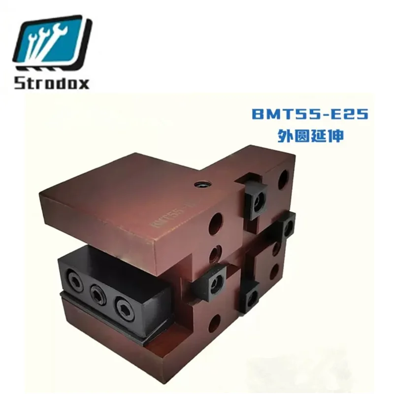 3pcs BMT55-B40 Boring 3pcs BMT55-E25 External Extension BMT CNC Fixed Power Turret Toolholder